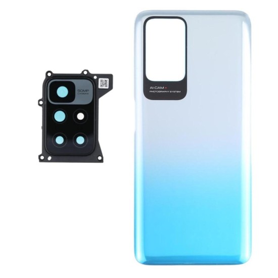 Back Cover+Camera Lens Xiaomi Redmi 10 Blue